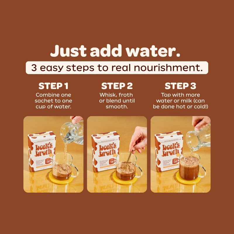 Beck's Broth Protein Coffee (5-Pack) | Made with Pasture Raised
