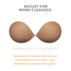 Wingslove Adhesive Bra Reusable Strapless Self Silicone Push-up Invisible Sticky