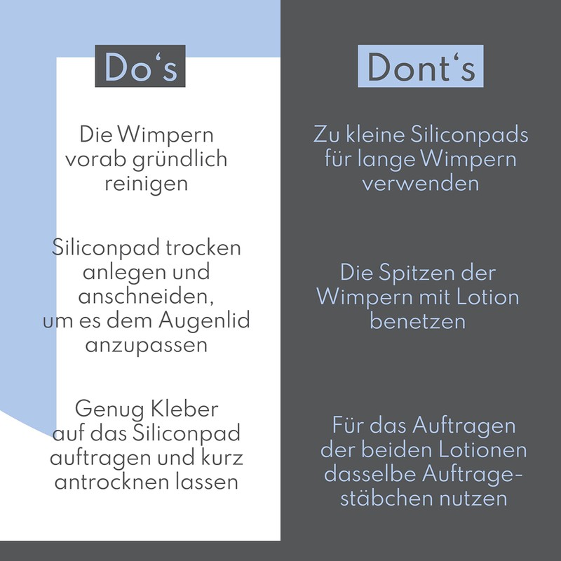 Augenmanufaktur Eyelash Lifting Refill Kit Bottles - Professional for Long