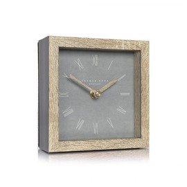 Thomas Kent Nordic Mantel Clock 5" Cement Design Dial
