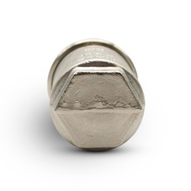 DOJA Barcelona | Water Hammer | Pack of 1 | Water Hammer Arrestor 1/2 Inch | Diameter 51 x 92.8 mm | Nickel-Plated Brass | Shock Absorber Valve | Up to 50 mm, Sink Fitting, Pressure Regulator Water