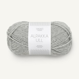 SANDNES GARN Alpaca Ull – Colour: Gråmelert (1042) – 50 g / Approx. 100 m Wool