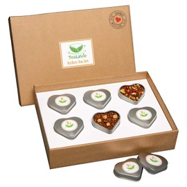 TeaLaVie Rooibo Tea Gift Set (65 g) Trial Set Small Thank-You Gift Idea Autumn Cold Season