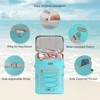 VKKZAAW Cooler Backpack,36Cans Backpack Cooler Insulated Leak Proof Waterproof Soft