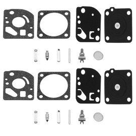 VGOL 2 Sets Carburettor Membrane Repair Kit Compatible with Echo Compatible with Homelite Compatible with Poulan 26cc 30cc Trimmer Blower Replaces KRX-1