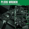 SK 7.5-inch Pliers Wrench, Premium CR-V Construction, Smooth Parallel Jaws