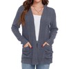 GRECERELLE Womens Cardigans Lightweight Casual Rib Classic Cardigans for Ladies