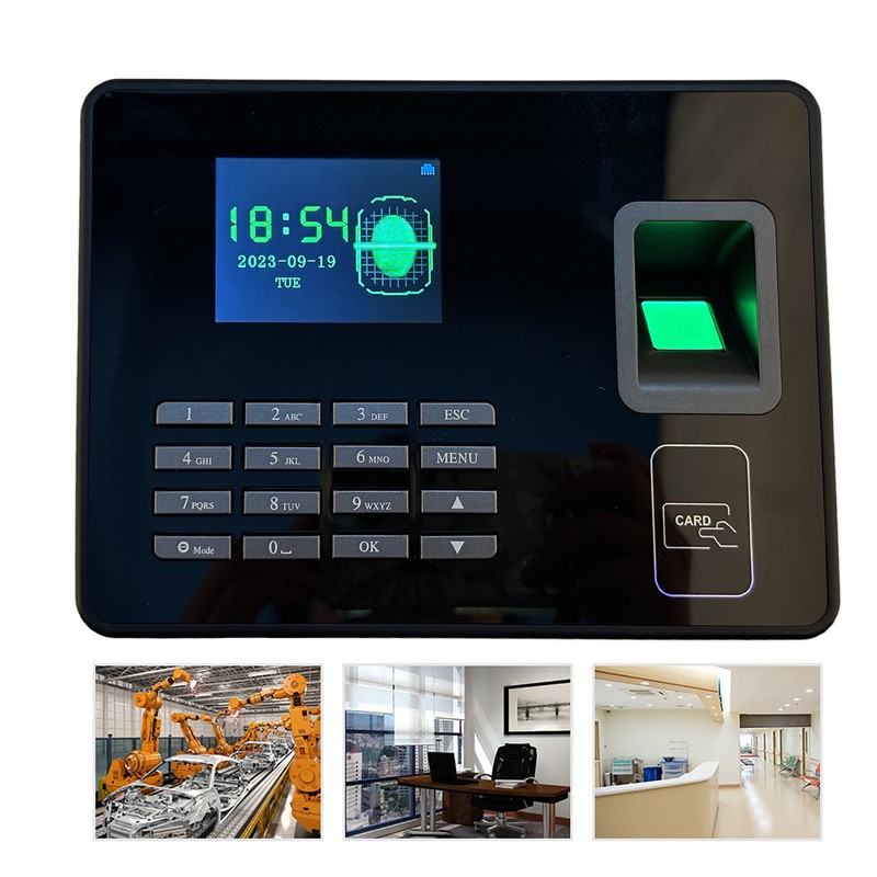 Smart Biometric Fingerprint Reader Password Employee Attendance Machine