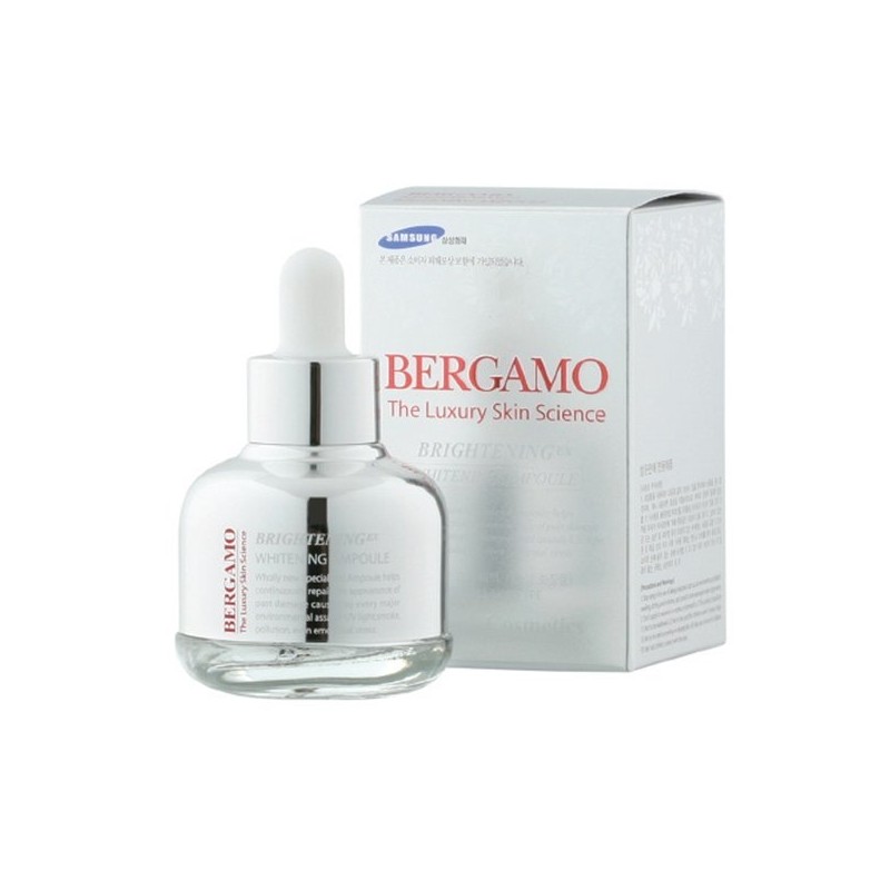 Bergamo Brightening EX Whitening Ampoule 30ml / 베르가모 브라이트닝 이엑스