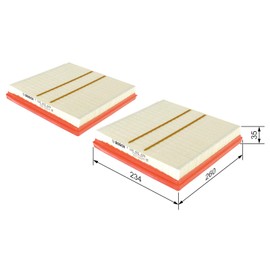 Bosch S0429 - Air Filter Car