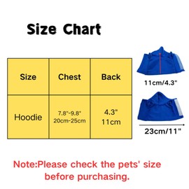 Bearded Dragons Hoodie - Handmade Adjustable Reptile Jacket Shirt for Skin Protection Small Animal Costume Apparel for Lizard Bearded Dragon Guinea Pig Ferret