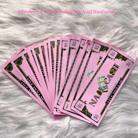 Nail Client Loyalty Reward Card, Nail Cash Coupon Voucher Nail Tech Supplies Nail Tech Must Haves Bucks for Pedicure Manicure Business 100pcs
