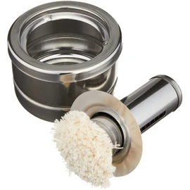 Pearl Metal C-7272 Oil Pot, Silver, Outer Diameter 3.1 x Depth 4.7 inches (8 x 12 cm), Small