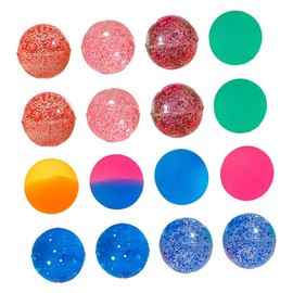 ORFOFE 25pcs Bouncy Balls Colorful Rubber Balls for Fun Party Bag Fillers Birthday Favors High Bouncing for Childrens Playtime