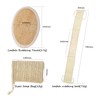 JouiiSiYa Natural Loofah Bath Set, Exfoliating Luffa Sponge Kit with