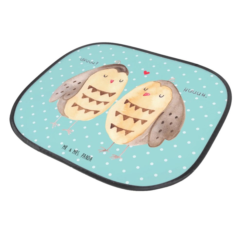 Variations Car Sun Shade Owl Love OT