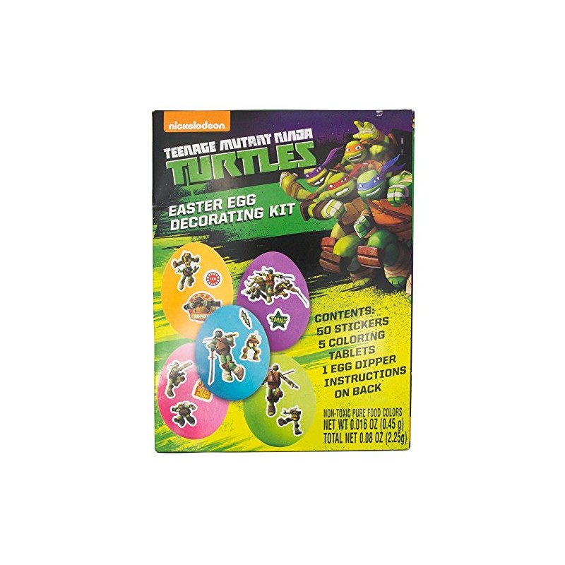 Turtles Easter Egg Decorating Kit