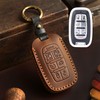 TECART Leather Smart Key Fob Case Cover Protector with Leather