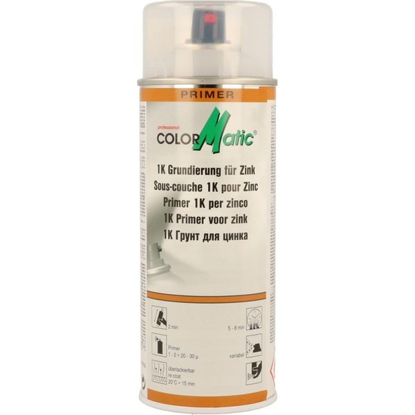 ColorMatic 190285 1K Primer for Zinc 400 ml