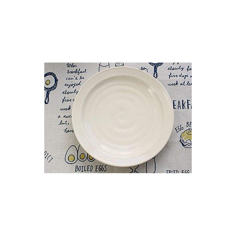 6.5 inch (16.5 cm) Salad Plate (Western Tableware, White Tableware,
