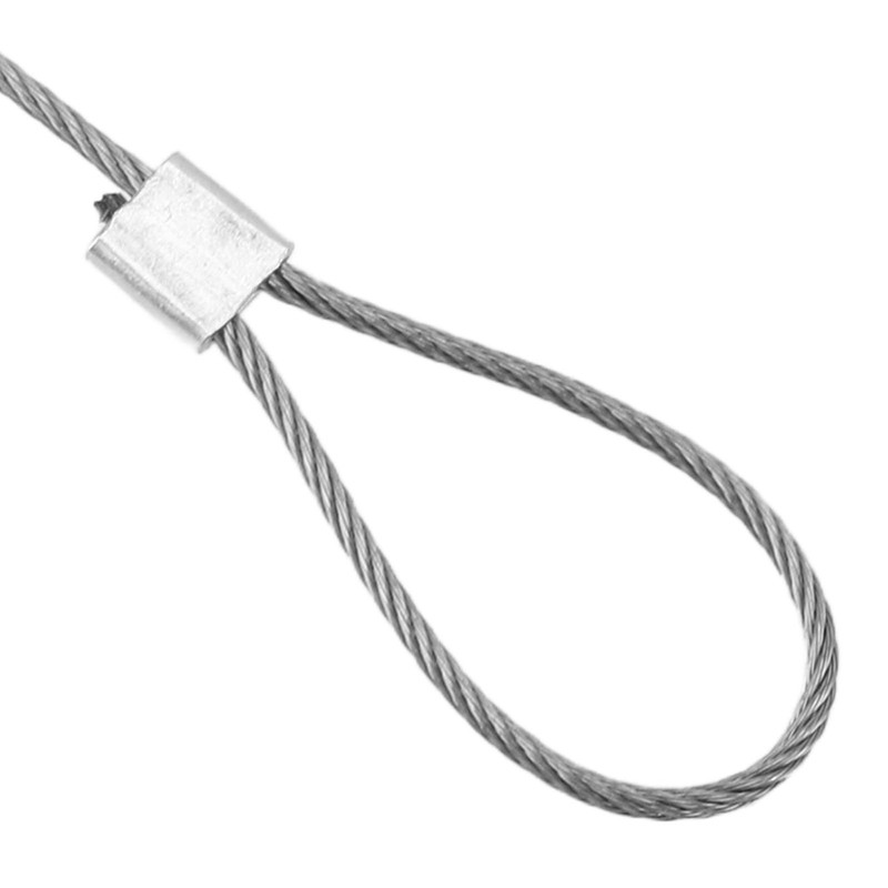 5Pcs Adjustable Picture Hanging Wire Kit Stainless Steel Heavy Duty