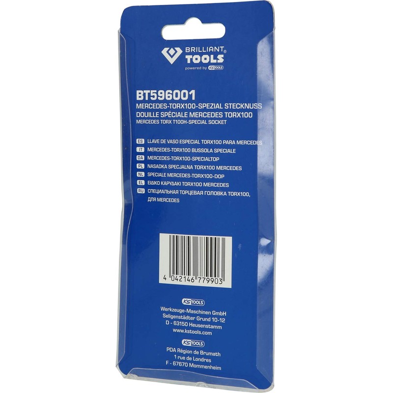 BRILLIANT TOOLS BT596001 Mercedes-Torx100 Special Socket Engine Adjustment Tool Set