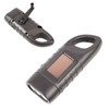 Hand Crank Solar Powered Rechargeable Flashlight Mini Solar Flashlight for