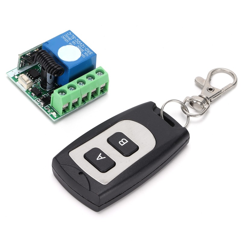 Wireless Remote Control Switch Transmitter Receiver SingleChannel Learning Wireless Control