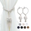 WANFASO 2 Pack Tassel Rope Curtain Tie Backs Nautical Style