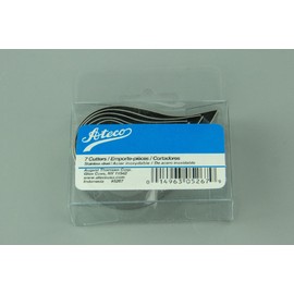 Ateco Plain Coma Cutter 7-Pieces Sets