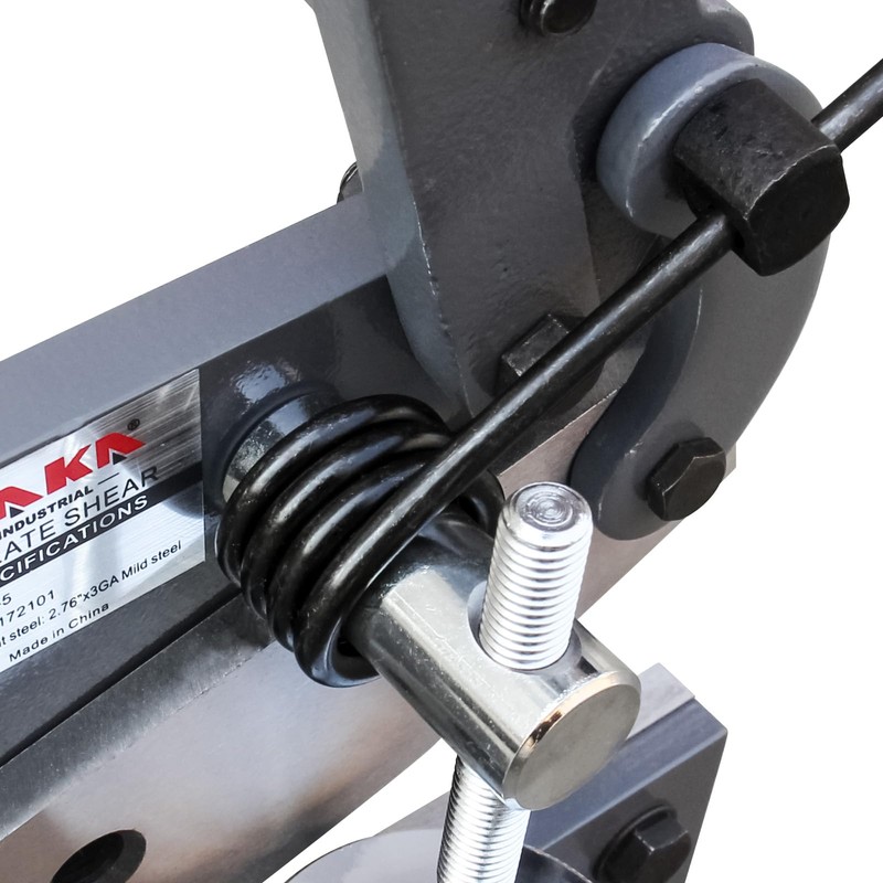 KAKA INDUSTRIAL Metal Shear, 5 Inch Sheet Metal Cutter for