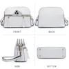 Dasein Women Tassel Zipper Pocket Crossbody Bag Shoulder Purse Fashion