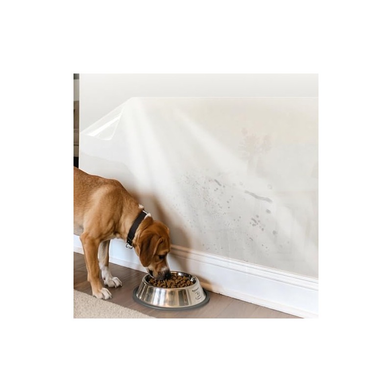 practicalWs Clear Contact Paper, Self Adhesive Removable Vinyl Film Thickness