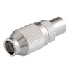 1x IEC Coaxial Male Antenna Cable Coupling Metal Detachable TV