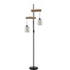Farmhouse Floor Lamps Unique Rustic Standing Lamp , with Barrel