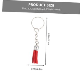 Operitacx 1 Set Schlüsselanhänger-set Halskette Ring Hersteller Auto Schlüsselanhänger Bausatz Lesezeichen Einstellbar Schlüsselanhänger-kit Schlüsselanhängermaterial Rostfreier Stahl