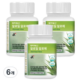 Durinongsan Alomil Aloe, 72g, 6 pcs / 두리농산 알로밀 알로에, 72g, 6개