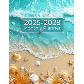 2025-2028 monthly planner: 4 Year From January 2025 To December 2028 With Inspirational Quotes