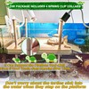 Large Turtle Floating Basking Platform with Feeding Area, Turtle Floating