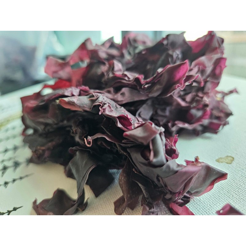 Natural Zing Whole Dulse Leaf | (Raw, Wildcrafted) | 8
