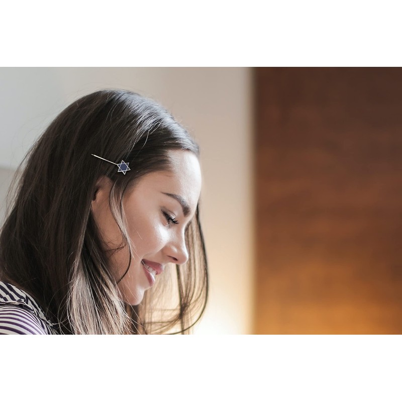 Kippah Keeper Yarmulke & Hair Clips - Combo Pack (2