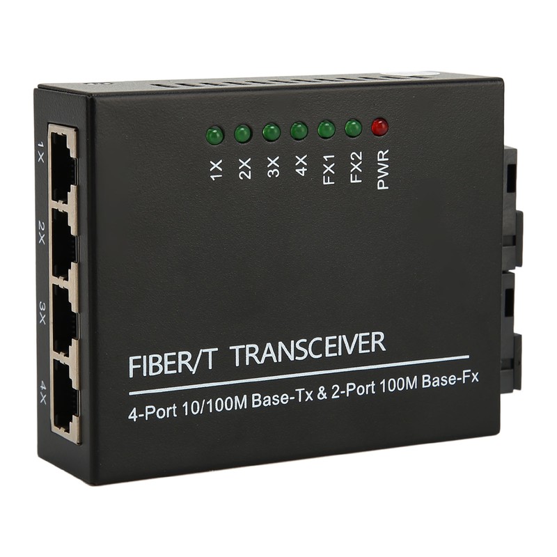 Fiber Transceiver Tx1310nm/Rx1550nm Single Fiber Single Mode RJ45 Port Optical