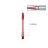 Red Dragon Extra Grip Aluminium Red Medium Dart Shafts –