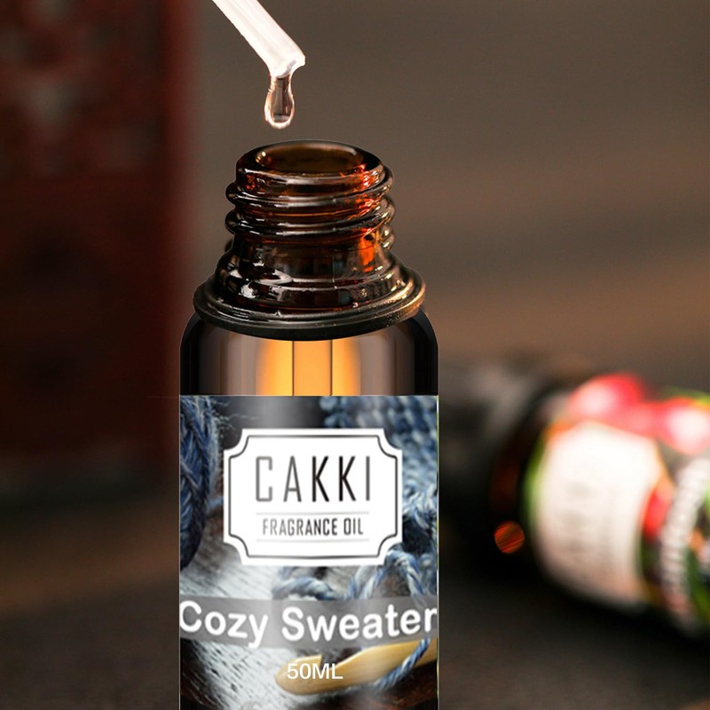 Essential Oils for Diffusers for Home, Scent-Cozy Sweater, Single Large