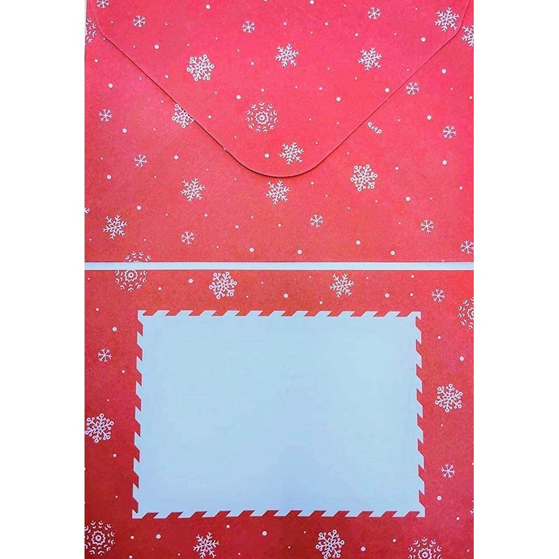 (2 Pack) Letter to Santa Kit: Santa Letter, Stickers, Thank