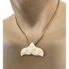 Zero Gravity Hawaii Hawaiian Jewelry Hand Carved Buffalo Bone Whale
