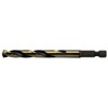 KnKut 3/32 Fractional 1/4" Hex Reduced Shank Quick Release Drill