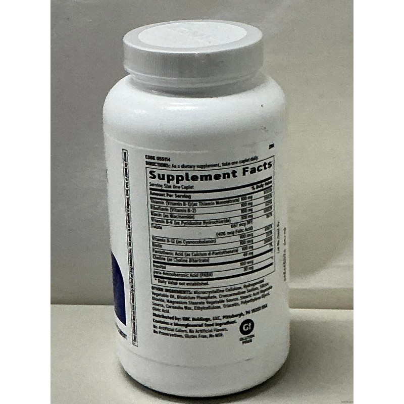 Gnc B-Complex 100 - 250 Caplets (250 Servings)