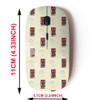2.4G Wireless Mouse with Cute Pattern Design for All Laptops