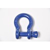 Hi-Gear 1 Pack Blue Rigging 5/8" Bow Shackles D Ring
